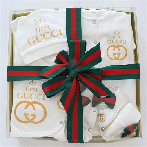 baby first gucci|Gucci baby gift.